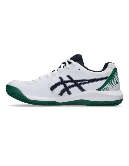 Asics Gel 8 Clay Bianco 1041A448 |ASICS |Scarpe da padel