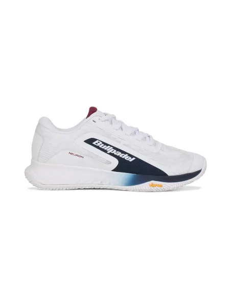 Bullpadel Neuron Vibram 25I White Burgundy Cz69010000 |BULLPADEL |Padel shoes