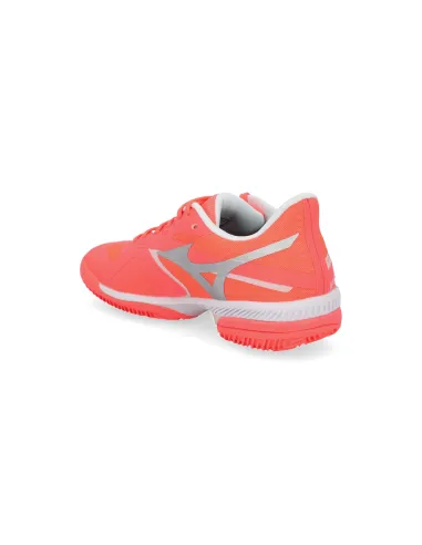 Mizuno Wave Exceed Court Cc Orange Femme 61Gc2521 |MIZUNO |Chaussures de padel