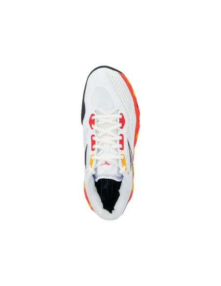Mizuno Wave Enforce Tour 2 Ac 61Ga2500 Bianco/Corallo/Citrico |MIZUNO |Scarpe da padel