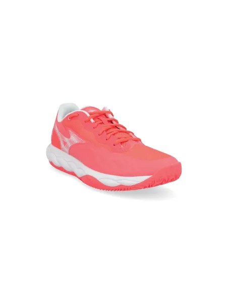 Mizuno Wave Enforce Court Cc 61Gc2436 Femme Corail |MIZUNO |Chaussures de padel