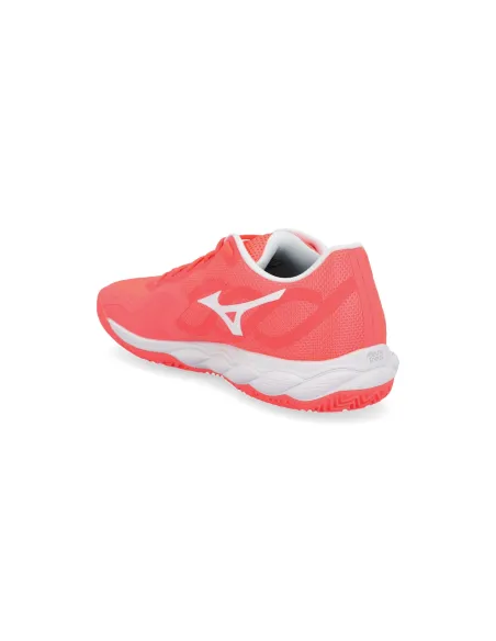 Mizuno Wave Enforce Court Cc 61Gc2436 Femme Corail |MIZUNO |Chaussures de padel