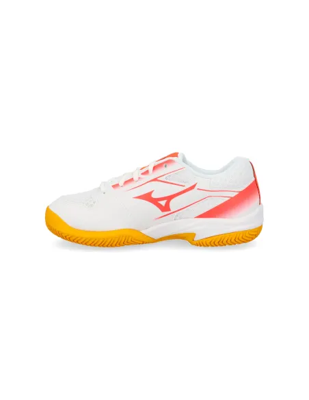 Mizuno Break Shot 5 Cc 61Gc2555 Junior Bianco/Corallo/Agrume |MIZUNO |Scarpe da padel