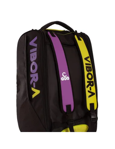 Sac De Padel Vibor-A Technic Noir/Violet/Citron A005946 |VIBOR-A |Accessoires de pagaie