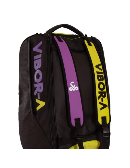 Sac De Padel Vibor-A Technic Noir/Violet/Citron A005946 |VIBOR-A |Accessoires de pagaie