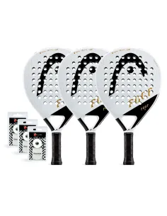 Tripack Head Edge Ii White |HEAD |Pacchetti da padel