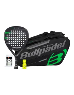 Pack Bullpadel Game Pwr Black Dry Grip |BULLPADEL |Padel packs
