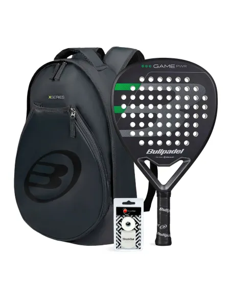 Pack Bullpadel Game Pwr Bag Negra | Time2Padel