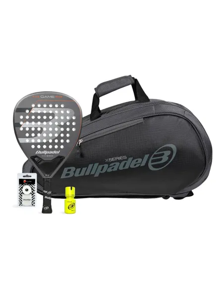 Pack Bullpadel Game Pwr Cinza Saco | Time2Padel