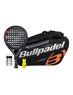 Pack Bullpadel Game Ctr Padelbag Black Dry Grip | Time2Padel