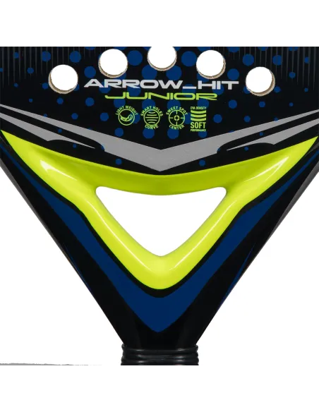 Adidas Arrow Hit White/Blue Junior |ADIDAS |Raquettes de padel