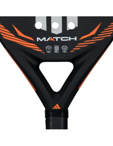Adidas Match Black/Orange 2026 |ADIDAS |Racchette da padel