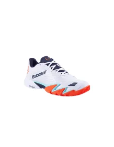 Babolat Premura 3 Juan Lebron Bianco/Arancione 3A0S26C908 |BABOLAT |Scarpe da padel 2