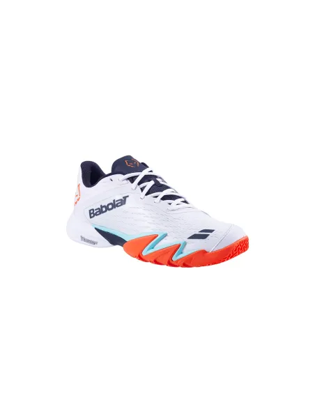 Babolat Premura 3 Juan Lebron Blanco/Naranja 3A0S26C908 |BABOLAT |Zapatillas de pádel