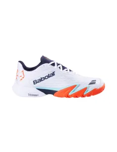 Babolat Premura 3 Juan Lebron Bianco/Arancione 3A0S26C908 |BABOLAT |Scarpe da padel