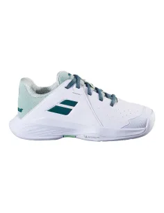 Babolat Propulse All Court Wimbledon Blanc Junior 3J2S25A553 |BABOLAT |Chaussures de padel