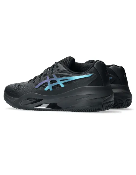 Asics Gel-Resolution X Clay Night Energy Preto/Azul 1041A535 |ASICS |Sapatilhas de padel