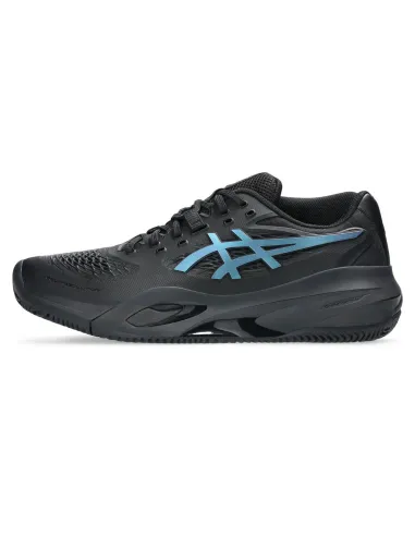 Asics Gel-Resolution X Clay Night Energy Nero/Blu 1041A535 |ASICS |Scarpe da padel