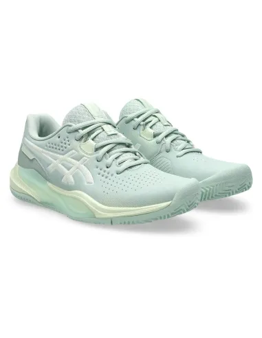 Asics Gel-Challenger 15 Clay Green Woman 1042A293 |ASICS |Chaussures de padel