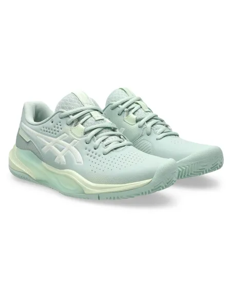 Asics Gel-Challenger 15 Clay Green Woman 1042A293 |ASICS |Chaussures de padel