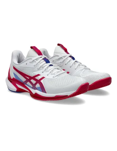 Asics Solution Speed Ff 3 Clay Rosa Mujer 1042A248 |ASICS |Zapatillas de pádel