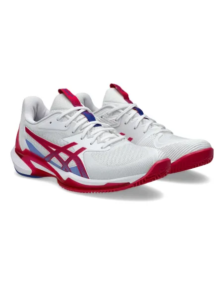 Asics Solution Speed Ff 3 Clay Rosa Mujer 1042A248 |ASICS |Zapatillas de pádel