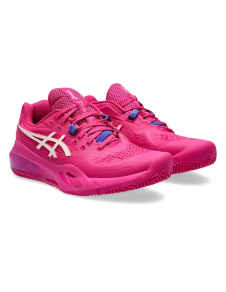 Asics Gel-Resolution X Clay Pink Woman 1042A277 |ASICS |Sapatilhas de padel
