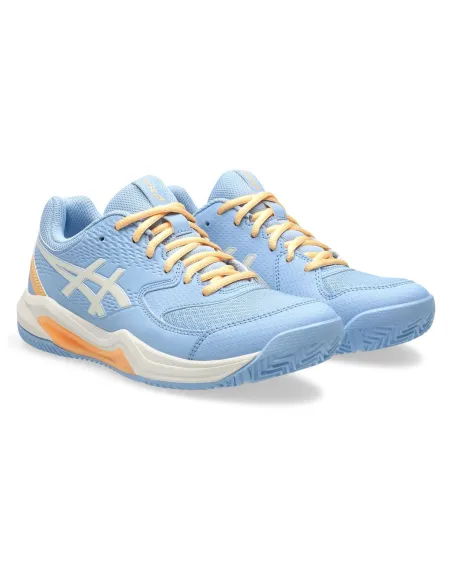 Asics Gel-Dedicate 8 Padel Azul Mujer 1042A241 |ASICS |Zapatillas de pádel