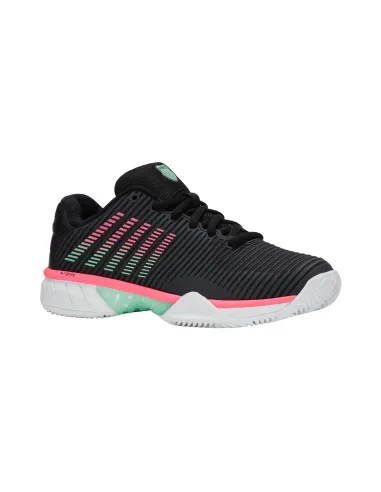 Kswiss Hypercourt Express 2 Clay Black Woman 96614037 |K SWISS |Chaussures de padel