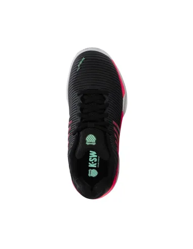 Kswiss Hypercourt Express 2 Clay Black Woman 96614037 |K SWISS |Chaussures de padel
