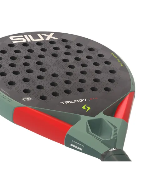 Siux Trilogy Pro 2026 Ash Vert |SIUX |Raquettes de padel