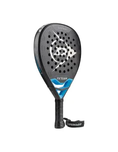 Pala De Padel Dunlop Fx Team Gun Metal/Cyan/Metallic | Time2Padel  2