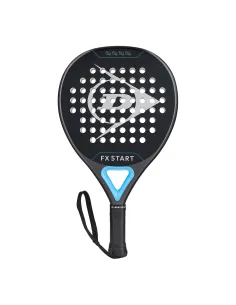 Padel Racket Dunlop Fx Start Gun Metal/Cyan/Metallic | Time2Padel