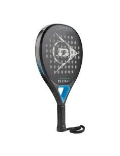 Padel Racket Dunlop Fx Start Gun Metal/Cyan/Metallic | Time2Padel 2