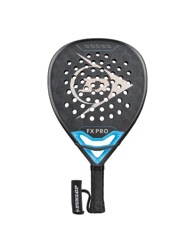 Dunlop Fx Pro Gun Metal/Cyan/Metallic Silver | Time2Padel