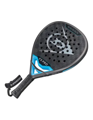 Dunlop Fx Pro Gun Metal/Cyan/Metallic Silver | Time2Padel