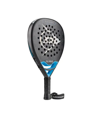 Dunlop Fx Pro Gun Metal/Cyan/Metallic Silver | Time2Padel