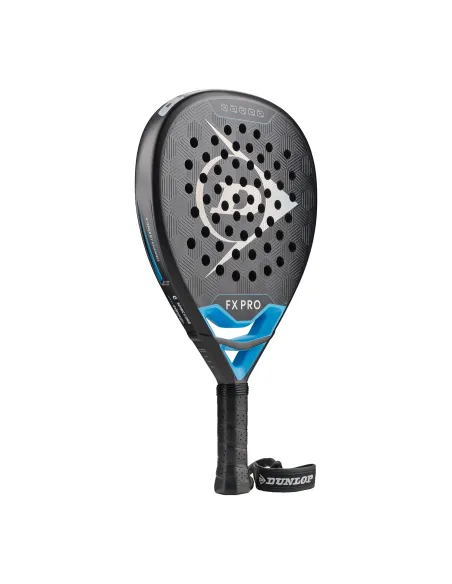 Dunlop Fx Pro Gun Metal/Cyan/Metallic Silver | Time2Padel