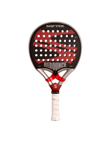 Padel Racket Softee Rebounce Red 3K | Time2Padel