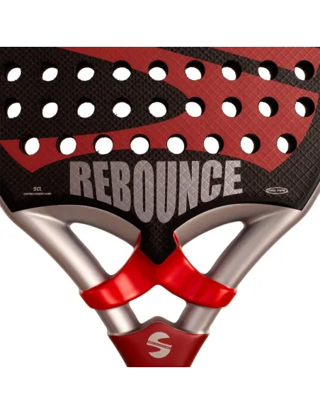Padel Racket Softee Rebounce Red 3K | Time2Padel