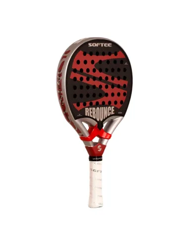 Pala De Pádel Softee Rebounce Rojo 3K | Time2Padel 