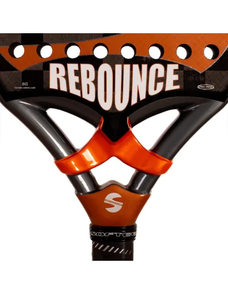 Pala De Padel Softee Rebounce Orange | Time2Padel 