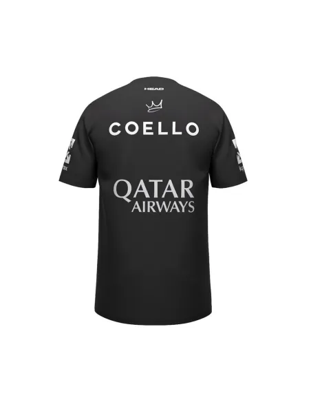 CAMISETA HEAD ARTURO COELLO SPONSOR 811615 BK (SMU) |HEAD |Novo produto para editar