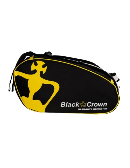 Borsone Black Crown Ultimate Series V2 Giallo/Nero A005986 |BLACK CROWN |Accessori per padel
