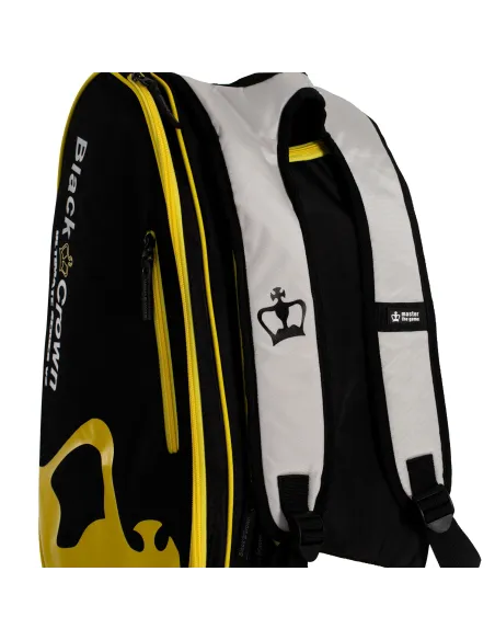 Padelbag Black Crown Ultimate Series V2 Yellow/Black A005986 |BLACK CROWN |Paddle accessories