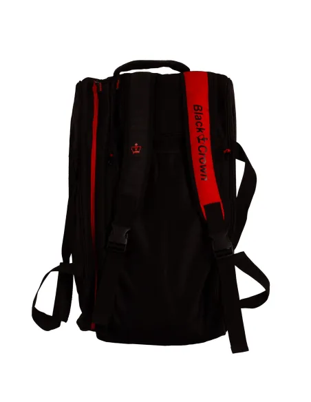 Padelbag Black Crown Plus Black/Red | Time2Padel