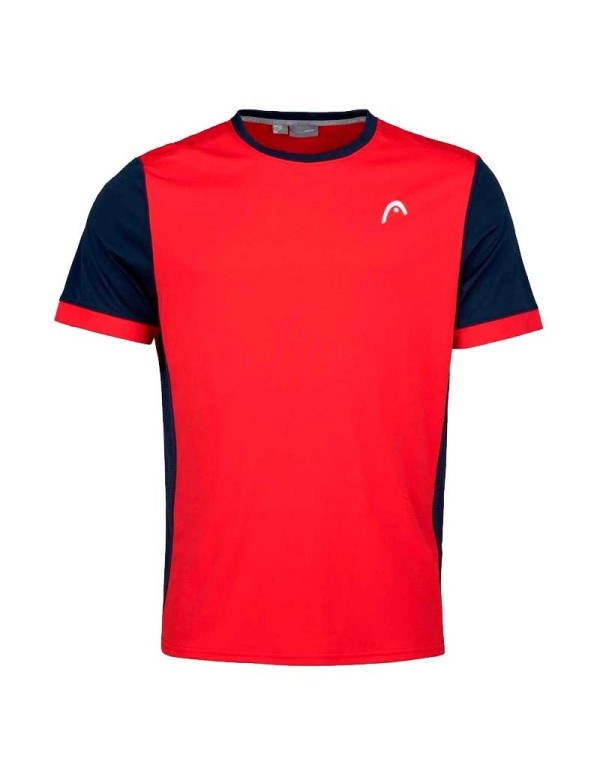 Head Davies 2021 Red T-Shirt |HEAD |HEAD padel clothing