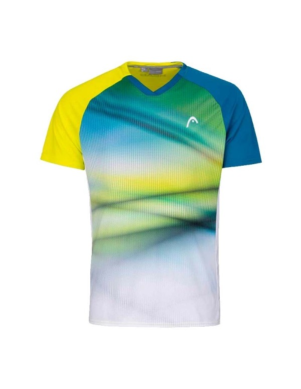 Head Striker 2021 Yellow T-Shirt |HEAD |HEAD padel clothing