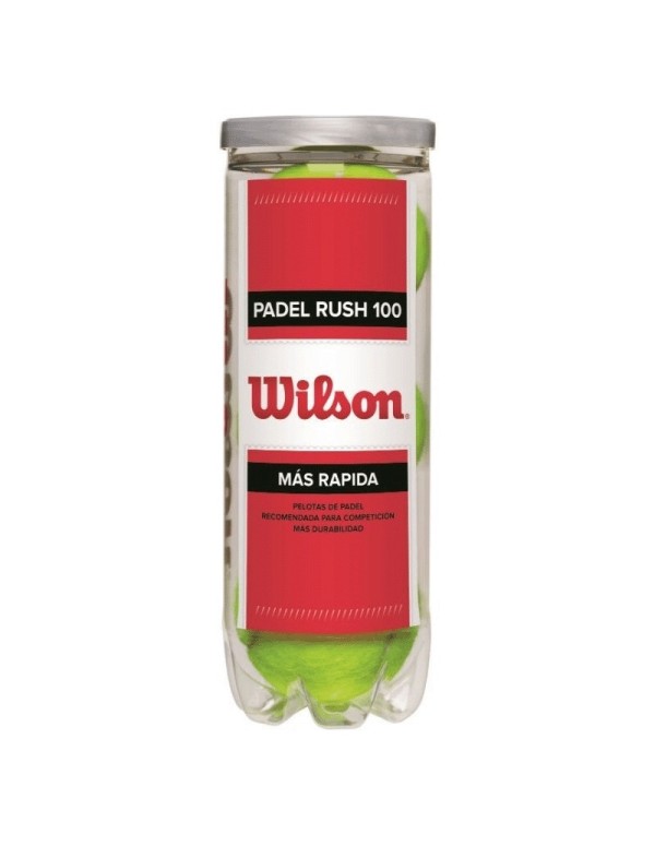 Bidon de balle Wilson Padel Rush |WILSON |Balles de padel