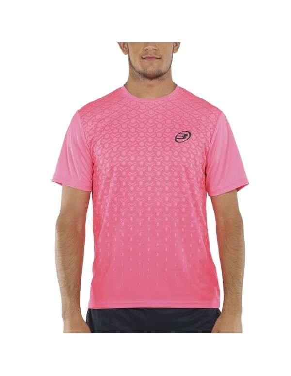 Bullpadel Cartama 2021 Camisa Rosa |BULLPADEL |Roupa de remo BULLPADEL